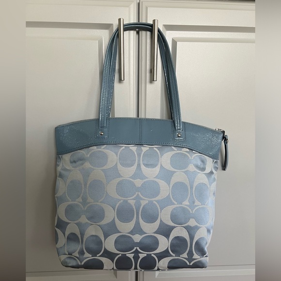 COACH Blue Large Handbag - Picture 2 of 6